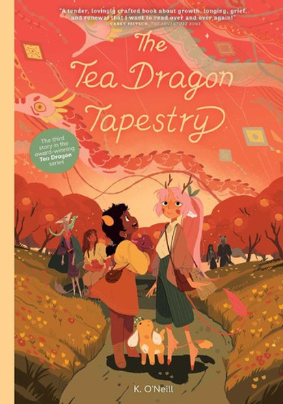 The Tea Dragon Tapestry 3 Tea Dragon Society front cover by K. O'Neill, ISBN: 1620107740