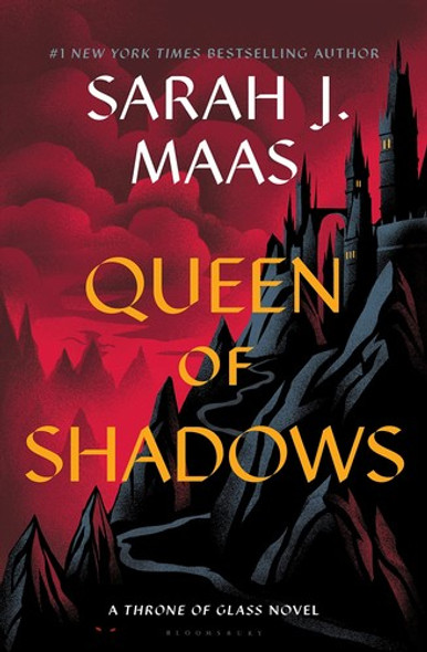 Queen of Shadows 4 Throne of Glass front cover by Sarah J. Maas, ISBN: 1639731016
