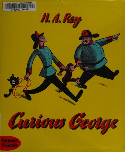 Curious George front cover by H. A. Rey, Margret Rey, ISBN: 039515023X