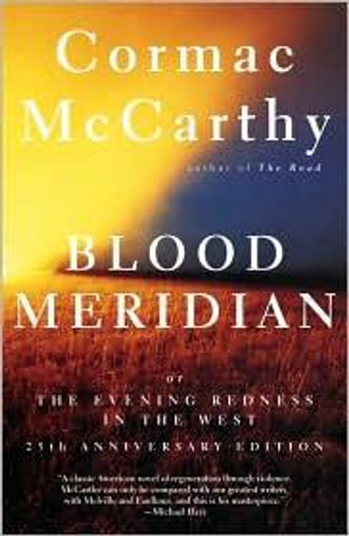 Blood Meridian front cover by Cormac McCarthy, ISBN: 0679728759