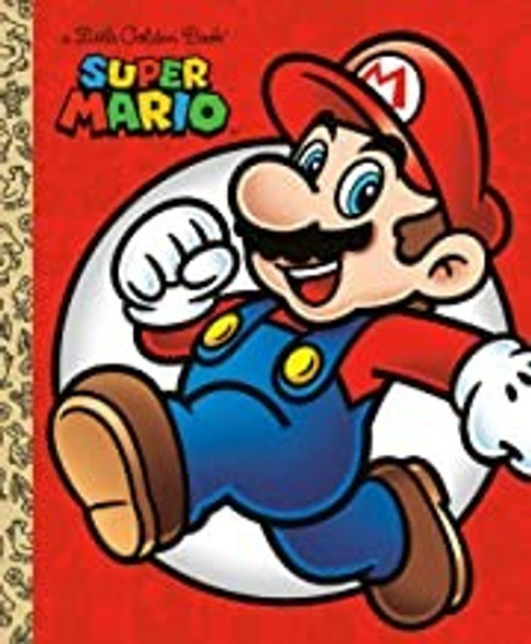 Super Mario Little Golden Book front cover by Steve Foxe, ISBN: 0593304462