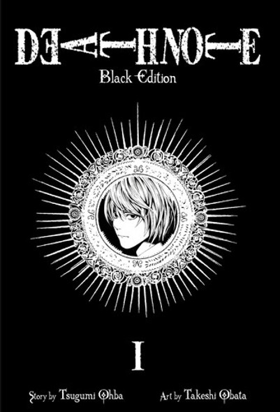 Death Note 1 Black Edition front cover by Tsugumi Ohba, ISBN: 1421539640
