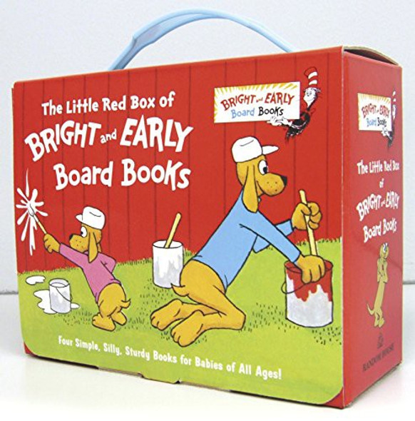 The Little Red Box of Bright and Early Board Books: Go, Dog. Go!; Big Dog . . . Little Dog; The Alphabet Book; I'll Teach My Dog a Lot of Words (Bright & Early Board Books(TM)) front cover by P.D. Eastman,Michael Frith, ISBN: 0385392079