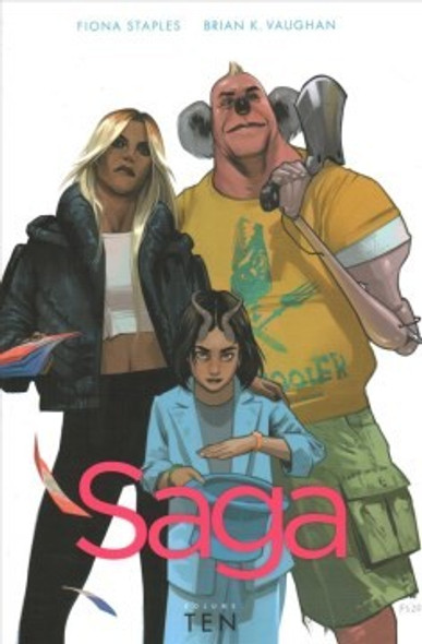 Saga  10 front cover by Brian K Vaughan, Fiona Staples, ISBN: 1534323341