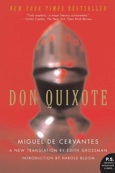 Don Quixote front cover by Miguel De Cervantes, ISBN: 0060934344