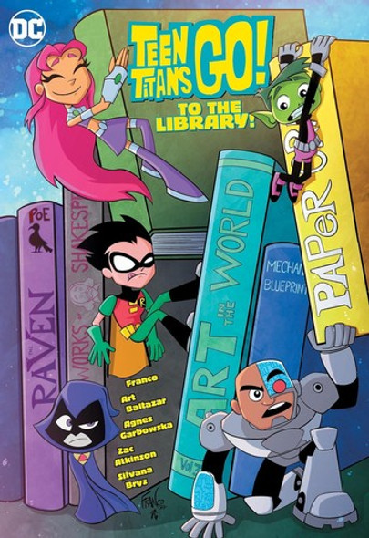 Teen Titans Go! To the Library! front cover by Franco,Art Baltazar, ISBN: 1779503881