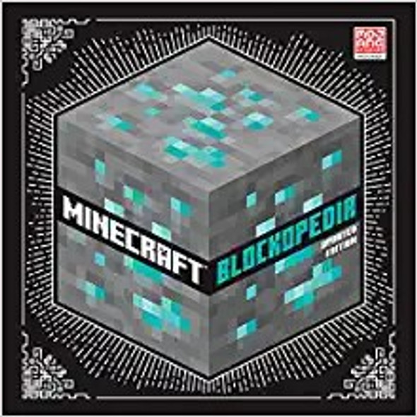 Minecraft: Blockopedia: Updated Edition front cover by Mojang Ab,The Official Minecraft Team, ISBN: 0593355903