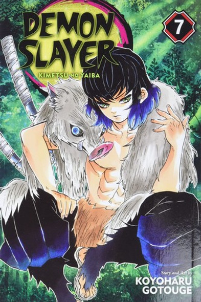 7 Demon Slayer: Kimetsu no Yaiba front cover by Koyoharu Gotouge, ISBN: 1974704416