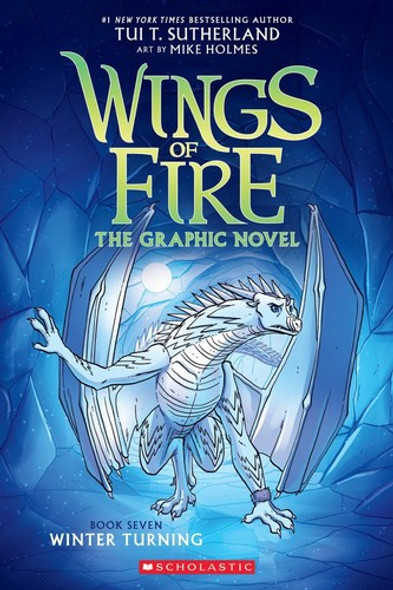 Winter Turning 7 (Wings of Fire Graphic Novel front cover by Tui T. Sutherland, ISBN: 1338730924