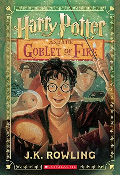 Harry Potter and the Goblet of Fire 4 Harry Potter front cover by J. K. Rowling, ISBN: 1338878956