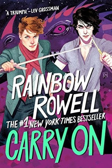 Carry On 1 Simon Snow front cover by Rainbow Rowell, ISBN: 1250135028