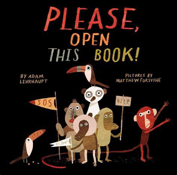 Please, Open This Book! front cover by Adam Lehrhaupt, ISBN: 1442450711
