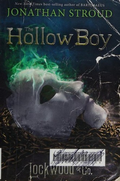 The Hollow Boy 3 Lockwood & Co. front cover by Jonathan Stroud, ISBN: 1484711890