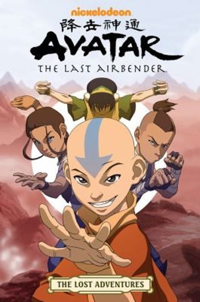 Avatar: The Last Airbender - The Lost Adventures front cover by Aaron Ehasz,Josh Hamilton,Tim Hedrick,Dave Roman,J. Torres, ISBN: 159582748X