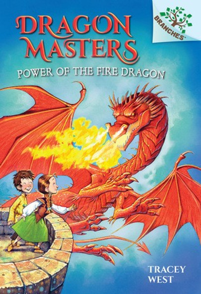 Power of the Fire Dragon 4 Dragon Masters front cover by Tracey West, ISBN: 0545646316