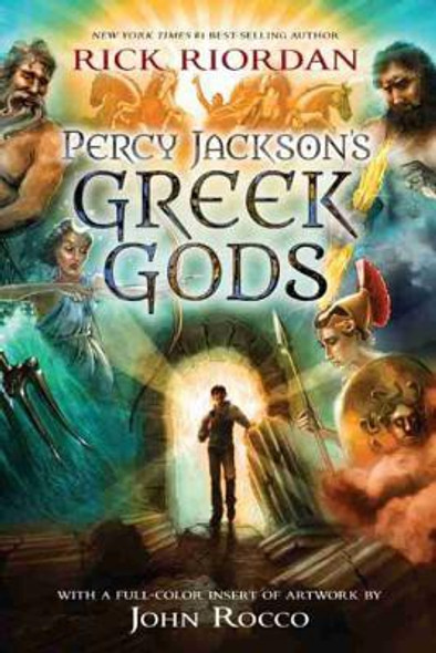 Percy Jackson's Greek Gods front cover by Rick Riordan, ISBN: 1484712374