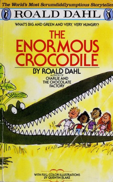 The Enormous Crocodile front cover by Roald Dahl, ISBN: 0140365567