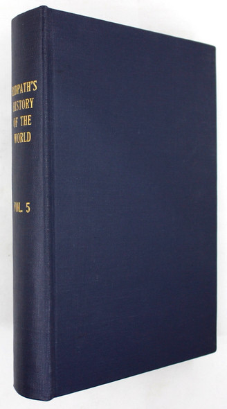 History of the World Volume V front cover by John Clark Ridpath