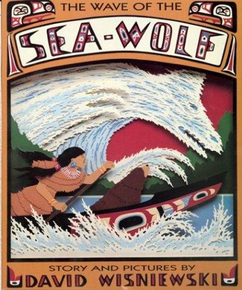 The Wave of the Sea-Wolf front cover by David Wisniewski, ISBN: 0395664780