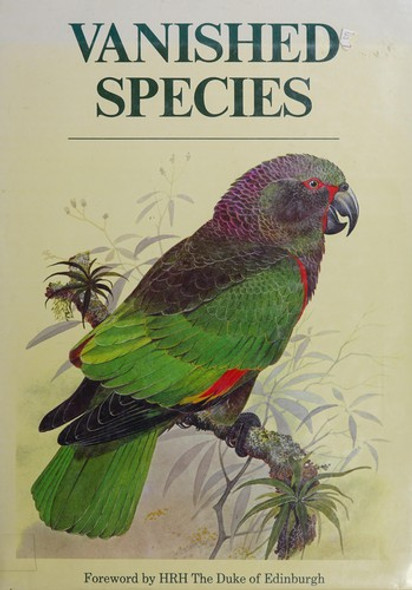 Vanished Species front cover by David Day, ISBN: 0831727829