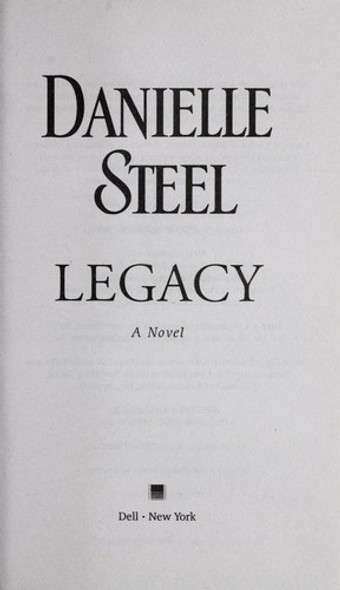 Legacy front cover by Danielle Steel, ISBN: 0440245168