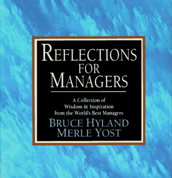 Reflections for Managers front cover by Bruce Hyland, ISBN: 0070317860