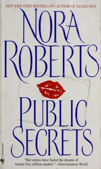 Public Secrets front cover by Nora Roberts, ISBN: 0553285785