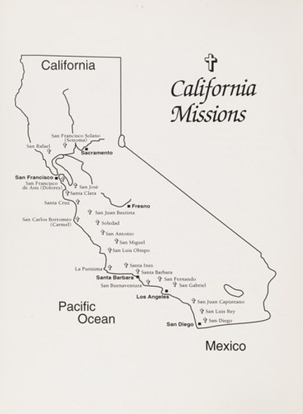 California Missions front cover by Barbara Shangle, ISBN: 188495829X