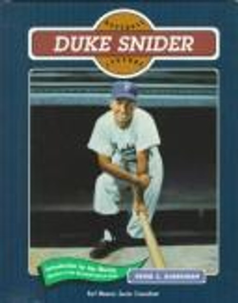 Duke Snider (Baseball Legends) front cover by Peter C. Bjarkman, ISBN: 0791011909