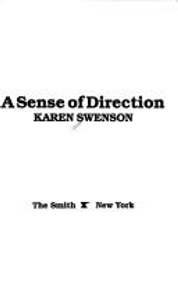 A Sense of Direction front cover by Karen Swenson, ISBN: 0912292830