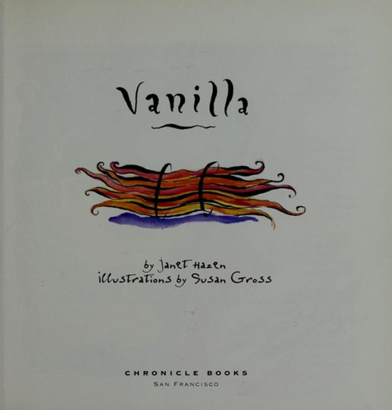 Vanilla front cover by Janet Hazen, ISBN: 081180254X