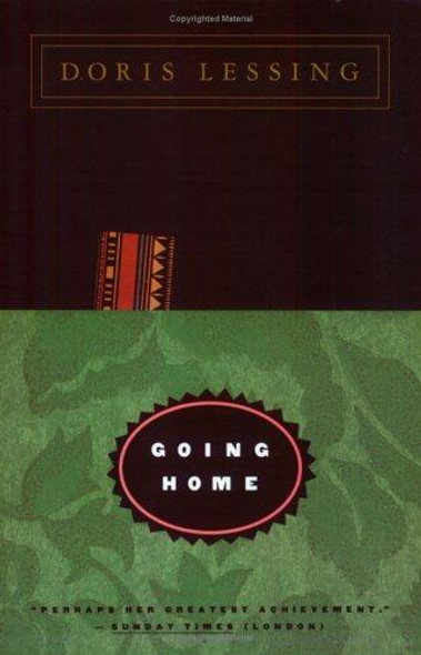Going Home front cover by Doris Lessing, ISBN: 0060976306