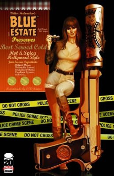 Blue Estate Volume 2 front cover by Viktor Kalvachev, Andrew Osborne, Various Arstists, ISBN: 1607064944