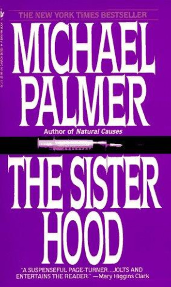 The Sisterhood front cover by Michael Palmer, ISBN: 0553275704