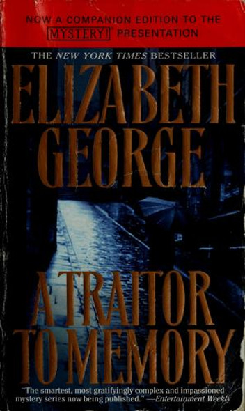 A Traitor to Memory front cover by Elizabeth George, ISBN: 0553582364