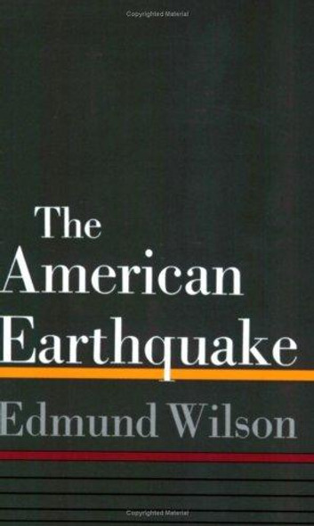 American Earthquake front cover by Edmund Wilson, ISBN: 0374515077