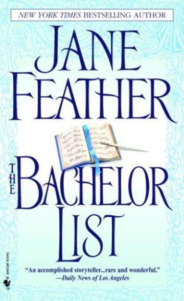 The Bachelor List front cover by Jane Feather, ISBN: 0553586181