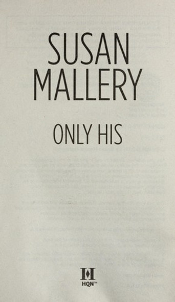 Only His 6 Fool's Gold front cover by Susan Mallery, ISBN: 0373776012