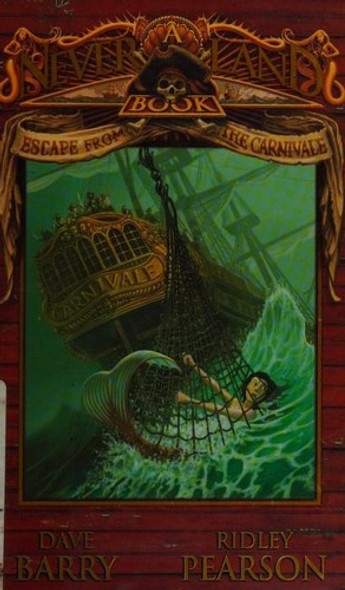 Escape from the Carnivale 1 Never Land front cover by Dave Barry, Ridley Pearson, ISBN: 0786837896