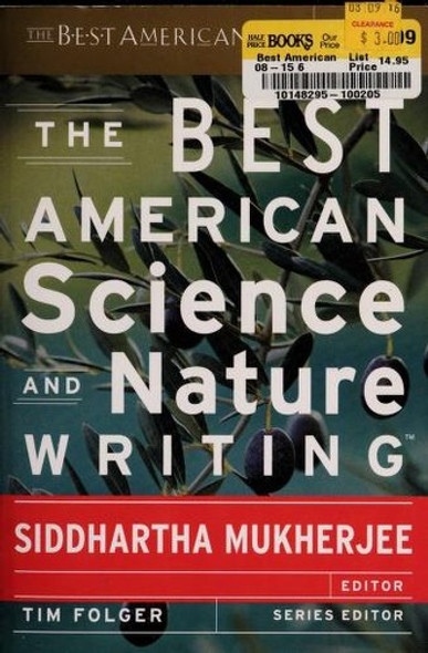 The Best American Science and Nature Writing 2013 front cover by Siddhartha Mukherjee, ISBN: 0544003438