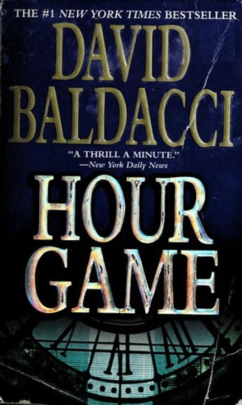 Hour Game front cover by David Baldacci, ISBN: 0446616494