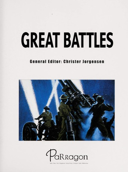 Great Battles front cover by Christer Jorgensen, ISBN: 1405486589