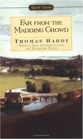 Far from the Madding Crowd (Signet Classics) front cover by Thomas Hardy,Suzanne Keen, ISBN: 0451528565