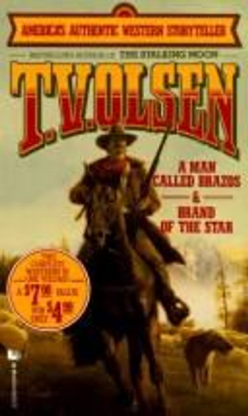 A Man Called Brazos: Brand of the Star front cover by Theodore V. Olsen, ISBN: 0843936886