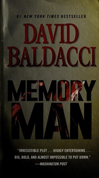 Memory Man front cover by David Baldacci, ISBN: 1455559806