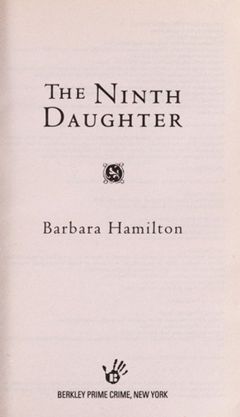 The Ninth Daughter: An Abigail Adams Mystery front cover by Barbara Hamilton, ISBN: 0425244636