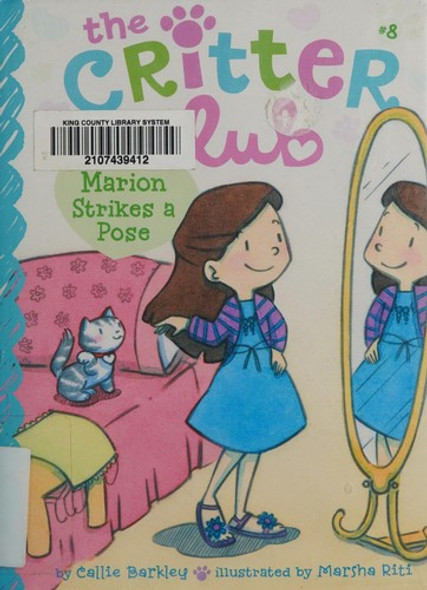 Marion Strikes a Pose (8) (The Critter Club) front cover by Callie Barkley, ISBN: 1442495286