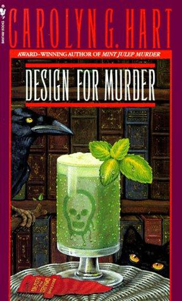 Design for Murder (A Bantam Crime Line Book) front cover by Carolyn G. Hart, ISBN: 0553265628
