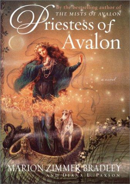 Priestess of Avalon 4 Avalon front cover by Marion Zimmer Bradley, Diana L. Paxson, ISBN: 0670910236