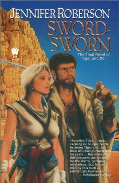 Sword-Sworn front cover by Jennifer  Roberson, ISBN: 0756400996